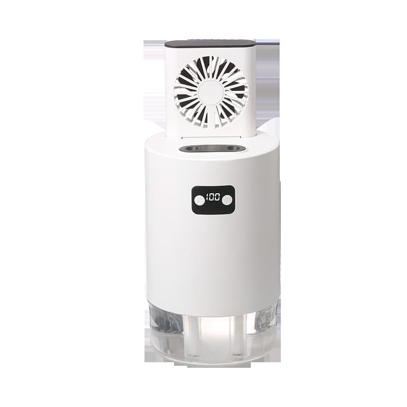 Lifting Fan Humidifier Office Bedroom Air Purifier USB Charging Kawaii Air Humidifier Dual Spray with Remote Control