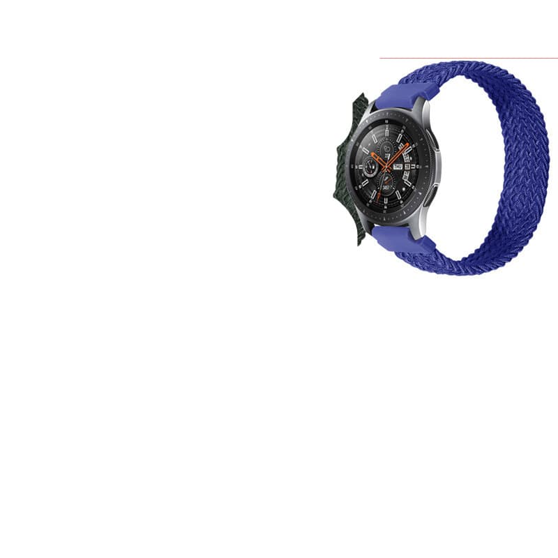 Samsung Watch Strap 20mm 22mm Stretch Single-Turn Nylon Strap