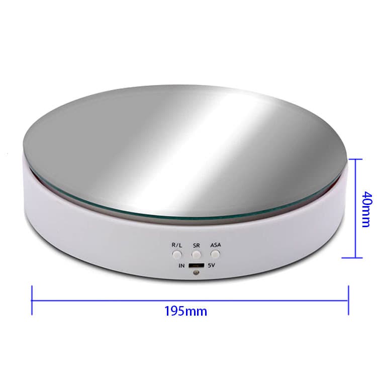 The New Automatic Turntable Rotating Display Table, Electric Rotating Table Panoramic View