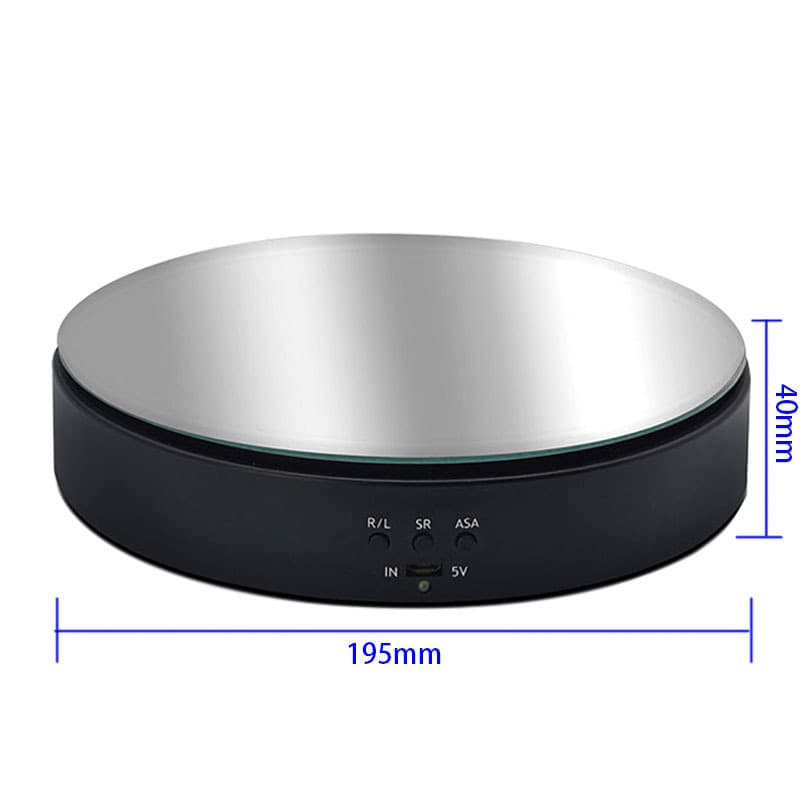 The New Automatic Turntable Rotating Display Table, Electric Rotating Table Panoramic View