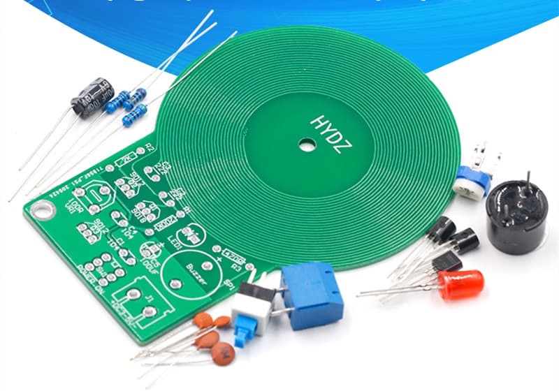 DIY Metal Detector Kit Electronic DIY Welding Practice Board