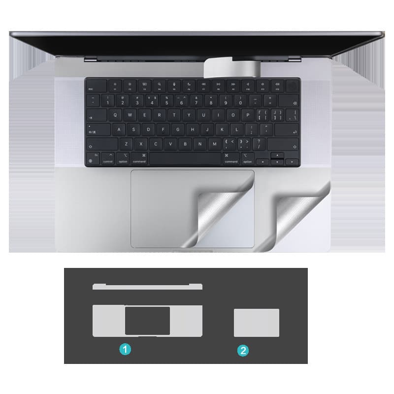 Computer Case Sticker Full Wrist Rest