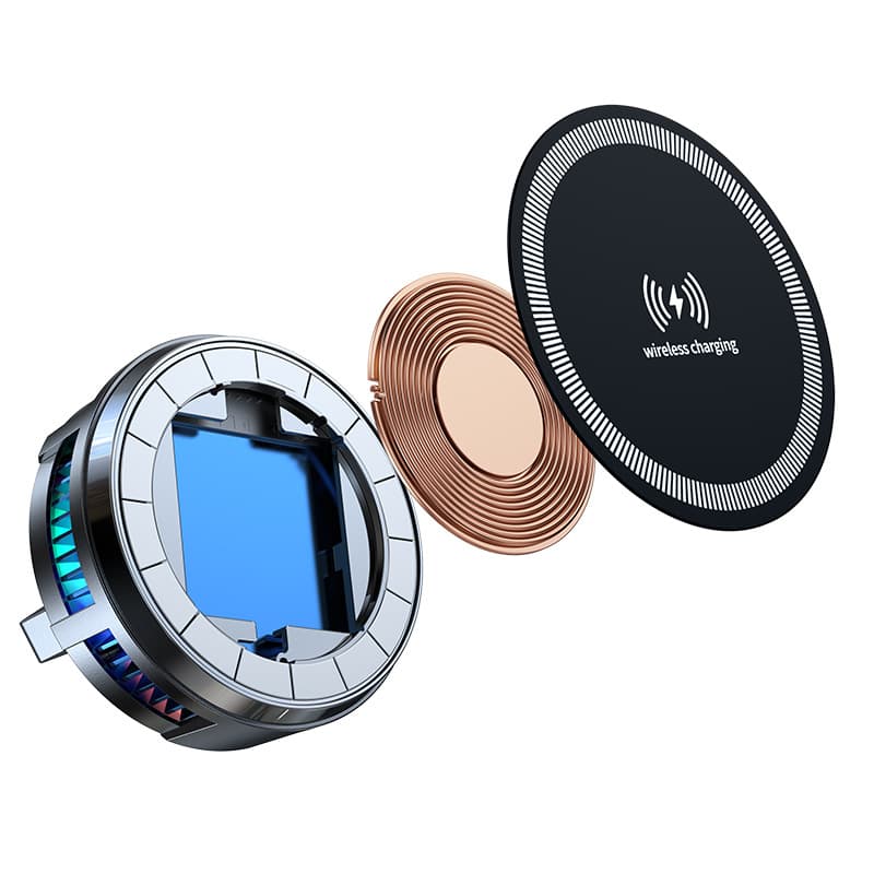 Wireless Charging Magnetic Cooling Fan For Phones