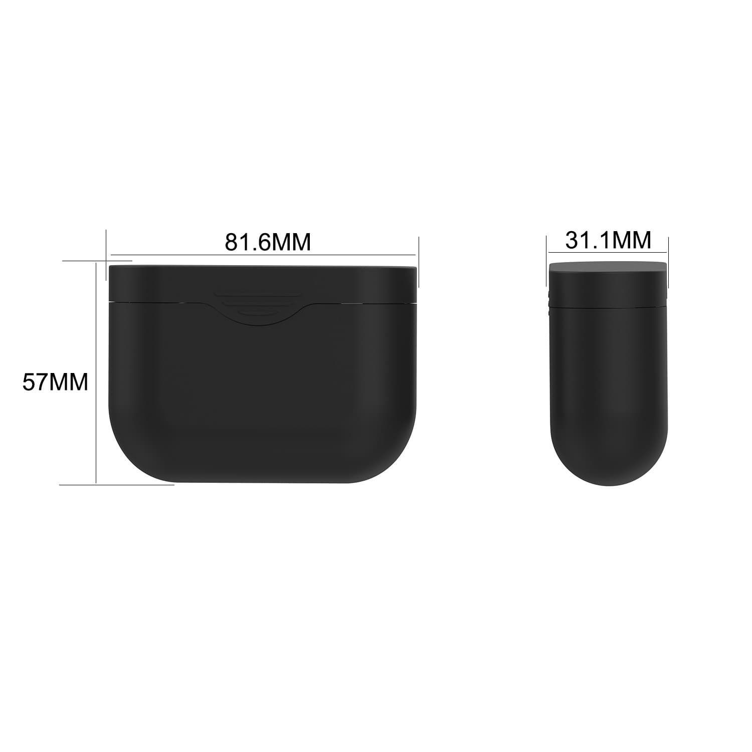 Solid Color Protective Shell Headset Pendant Cover